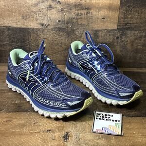Brooks Glycerin 12 Navy Athletic Running Shoes 1201601B453 Women's US 8.5 B